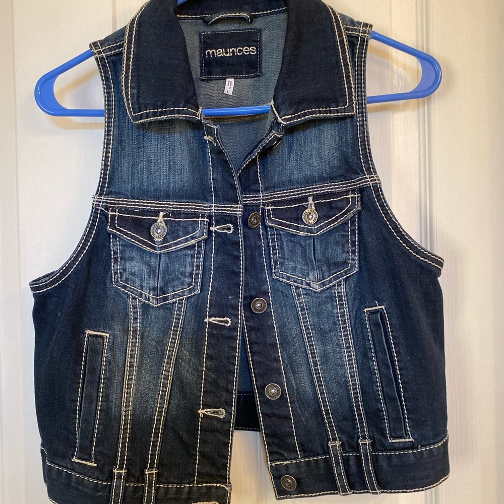 Jean vest great condition